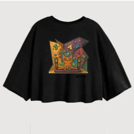 Crop Top Gatito