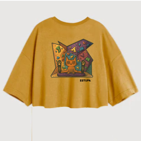 Crop Top Gatito